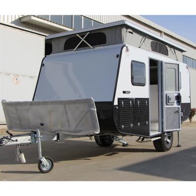 China New Arrival Motorhome Large Campervan Living Space RV Caravan Travel Trailer Heavy Duty for sale