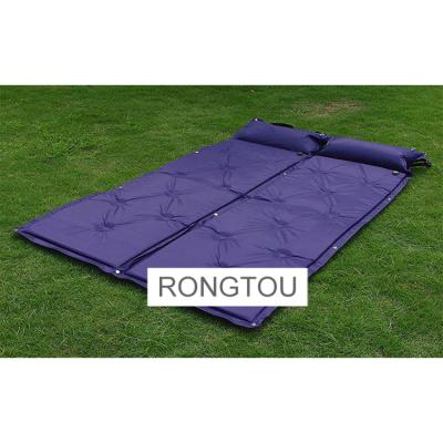 China Hot Selling Popular Outdoor Self Washable Inflating Inflatable Waterproof Moisture Proof Camping Mat for sale