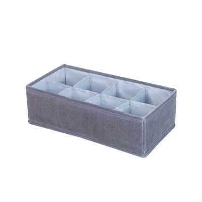 China Minimalist 8 Grids Shape Multifunctional Folding Blankets Clothes Storage Box Home Case for sale