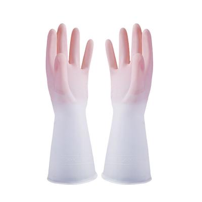 China Housekeeping Fashion Housekeeping Gloves Kitchen Dish PVC/Latex Cleaning Gloves For House Cleaning for sale