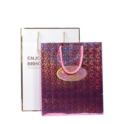 China Wholesale Cheap Price Luxury Famous Brand Gift Custom Recyclable Printed Shopping Paper Bag With Your Own Logo for sale