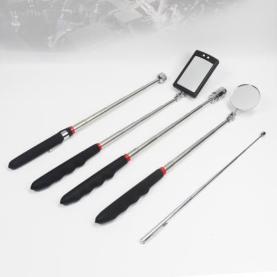 China Picking And Inspection Xinxing Magnetics Pick Up Tool Kit With 5 Pcs Telescopic LED Probe Mirror For Car for sale