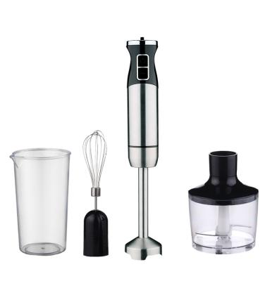 China Household 3-in-1 Stainless Steel Immersion Kitchen Vegetable Chopper Blender Hand for sale