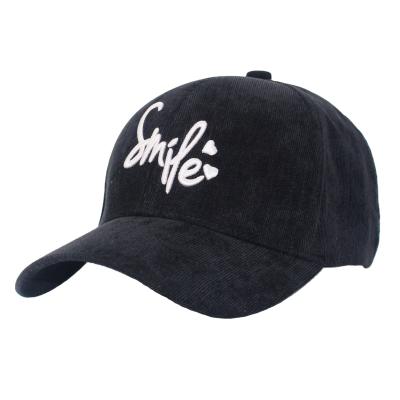 China JOINT Custom Curved Brim Sports Hat 100% Cotton Baseball Cap for sale