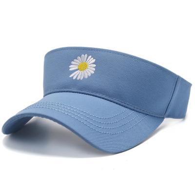 China Simple pure color tennis sun visor hat popular image fashion handsome for sale