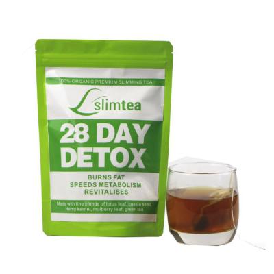 China 100% Best Herbal Private Label Decaffeinated Slimming Tea For Weight Loss for sale