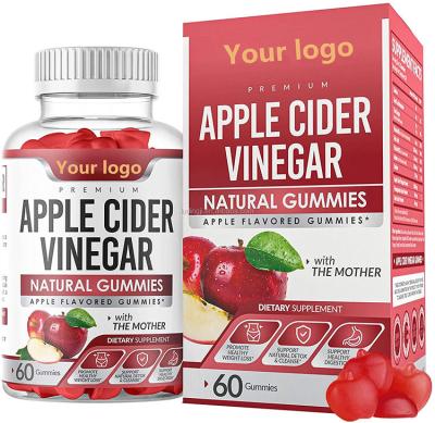 China OEMSupplement Beauty Products Vegan Apple Cider Vinegar Slimming Gummies Apple Cider Vinegar Gummy Aids With Detox Cleanse 60 Count for sale