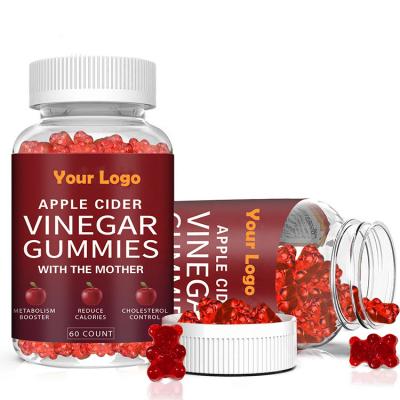 China Organic Beauty Products Private Label Vitamin Gummies Bear Shape Apple Cider Vinegar Gummies For Weight Loss And Detox for sale