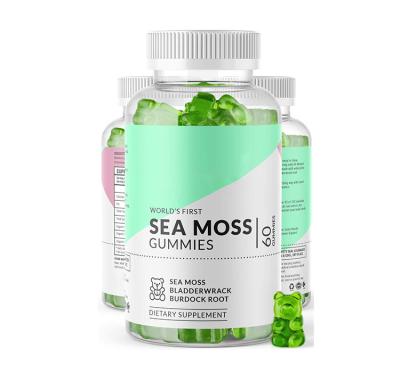 China Wholesale Organic Sea Moss Gummies With Private Label Beauty Products For Immune System Accounts 60 for sale