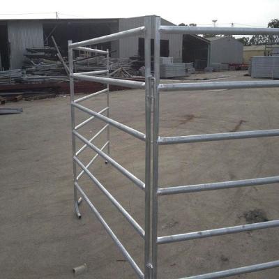 China Easily Assembled Metal Horse Yards Cattle Fence Panel / Sheep Cattle Panel for sale