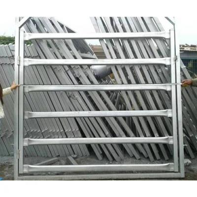 China Easily Assembled Used Steel Cattle Cattle Corral Fence Panels for sale