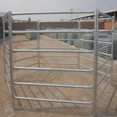 China Easily Assembled Australia Welded 5 or 6 Bar Cattle Fence Panel / Stallion Fence (Pre Hot Dipped Galvanized) for sale