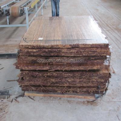 China Flooring machine lumber / roving woven bamboo flooring machine /bamboo roving board for sale