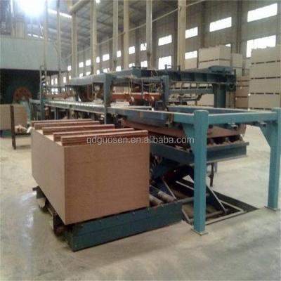 China Automatic block board production machine /press machines/making machines for sale