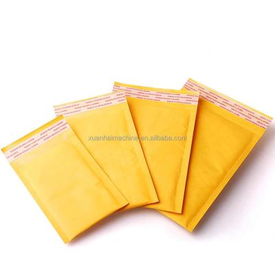 China Garment shops has visual high speed automatic craft air bubble envelope courier paper bag making machine for sale