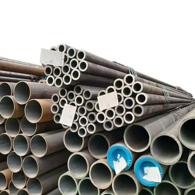 China Seamless carbon steel pipe q235 pipe ms iron carbon round liquid hot rolled mild steel pipe for sale