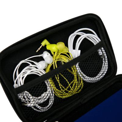 China Good Quality Portable USB Cable Waterproof Headphone EVA Storage Bag for sale