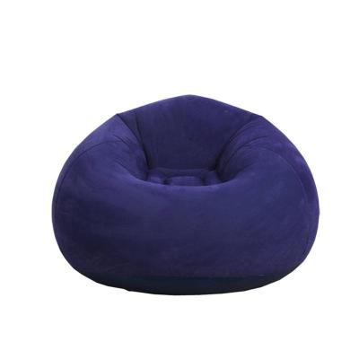 China Modern Customized Lazy Recliner Seat Bean Bag Chair PVC Sofa Bed Inflatable Sofa Chair for Bedroom Living Room for sale