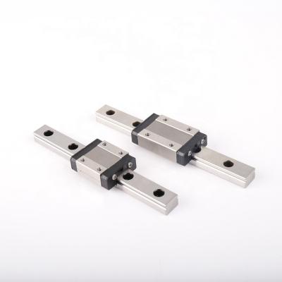 China 100-4000mm Hotels 100-4000mm Ball Bearing Block Carriage Miniature Square Pillow Mg Rails Miniature Linear Guide Rail for sale