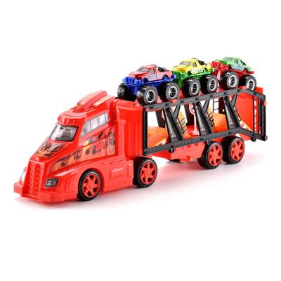 China Diecast Toy Diecast Metal Toy Cars Vehicle Set, Gift Pack Diecast Toy Car Trailer Truck For Kids (Police Car, Fire Engine, Motorhome) en venta