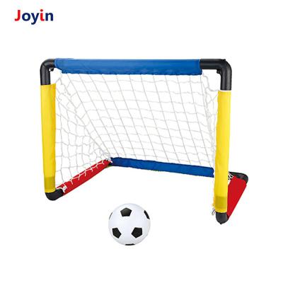 China Sports Toy Portable Soccer Ball Toys with Soccer Ball and Pump Included, Practice Door Folding Training Goal Net, Kids Toddlers, Boys Girls zu verkaufen