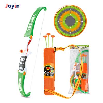 Китай Archery Shooting Toy Set Kids Archery With Shake For Sale Outdoor Toys For Kids Boys Girls Play Kit, 3 Suction Cup Arrows, Tar продается