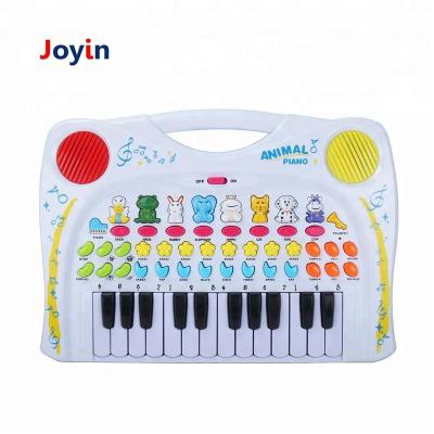 China Toy Light educational interactive rod and healthy animal electronic piano keyboard musical toy Te koop