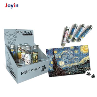 China Cartoon Toy Jigsaw Puzzles for Adults 12 IN 1 Starry Night Rhone Sunflower 150 Pieces Mini Jigsaw Puzzles Game 6 x 4 inch à venda