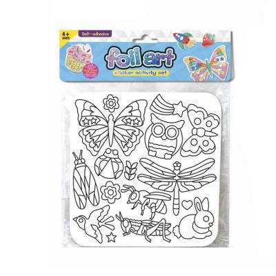 China Art Therapy Coloring Planner DIY Toy DIY Joyin Insect List Birthday Gift List Coloring Ocean Stickers Cartoon Album Stickers Te koop