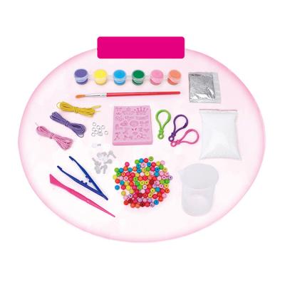 China Kids Accessories Jewelry Joyin Toy DIY Resin Crafts Cast Sets Plastic Beads Hairpin Charms Bracelet Making Kids Children Jewelry Makeup Jewelry Box en venta