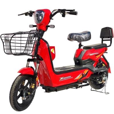 China New fashion carbon steel 2022 electric scooter 48v12ah lead acid battery electric bicycle scooter for sale for sale