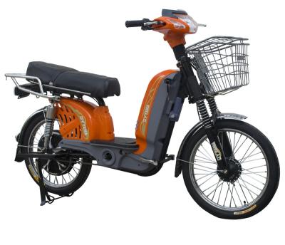 China Steel Portable Battery Electric Bike Cargo Bike Heavy Loading Electric Bicycle With Pedal for sale