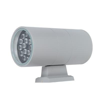 China Modern Led Wall Light 9w*2 18w IP65 Outdoor Waterproof Aluminum Epistar Led Wall Lamps Hotel Wall Lights for sale