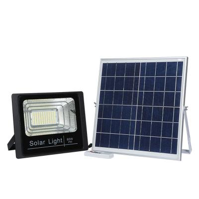 China Garden high lumen waterproof smd 25w 40w 60w 100w 200w outdoor solar led floodlight for sale