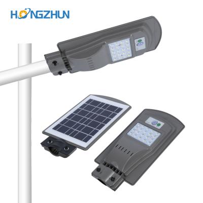 China ROAD factory direct sale outdoor ip65 waterproof 20w 40w 60w all in one solar led street light for sale