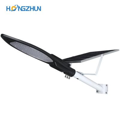 China ROAD Hongzhun high lumen waterproof ip65 30w 50w 100w integrated led solar street light for sale