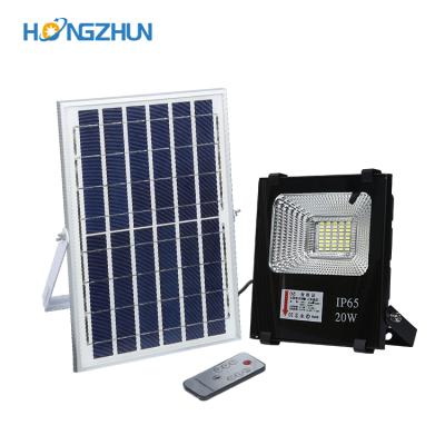 China high power ip65 battery outdoor waterproof billboard solar led flood light 20w 30w price for sale