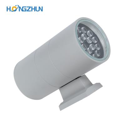 China Modern Up Through Led Wall Light 6w 10w 12w 24w 36w Aluminum Material IP65 for sale