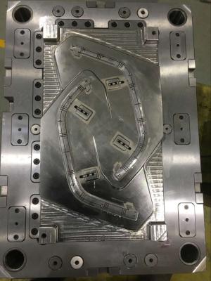 China PP Plastic Injection Mold Tooling , Words Corrosion Plastic Molded Parts for sale