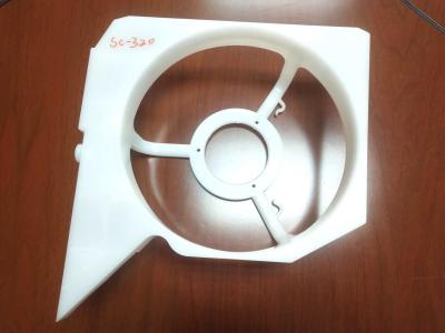 China 4 Cavity Custom Injection Molding ABS Plastic For Motor Holder Fan Bracket for sale