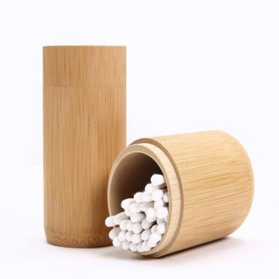 China Cosmetic Tool Organic Cotton Swabs Bamboo Sticks For Home Healthy for sale