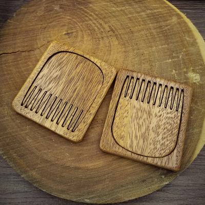 China Beauty Care Make Tools Beech Handle Wood Small Travel Boar Hair Beard Brush For Beard And Mustache for sale