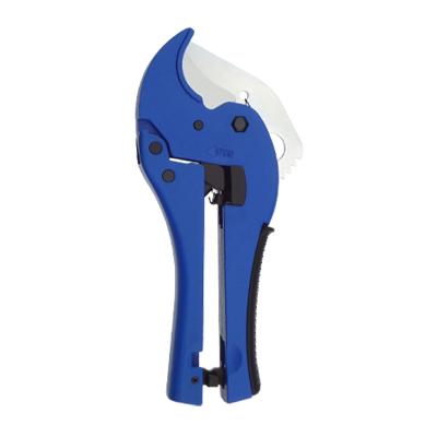 China Cutting Fast Plastic PPR Pipe Scissors 42mm 1-5/8 Inch PVC Pipe Cutter Triangular Blade Max Working Size for sale