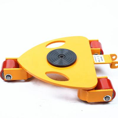 China EASY OPERATION HANDLING SMALL TANKS MOVING TOOLS TRIANGLE SHAPE 360 DEGREE ROTATE AVIABLE for sale