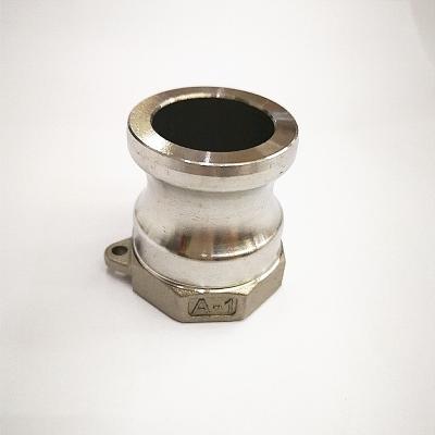 China Stainless Steel Cam-Lock Couplings - Male Adapter Female x Thread Type - One Size 1/2 to 6 Inch for sale