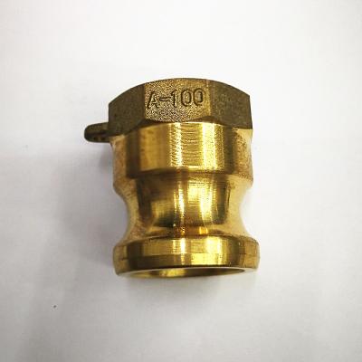 China Brass Cam-Lock Brass Couplings - Male Adapter x Female Thread Type - One Size 1/2 to 6 Inch Sand Casting and Forging for sale