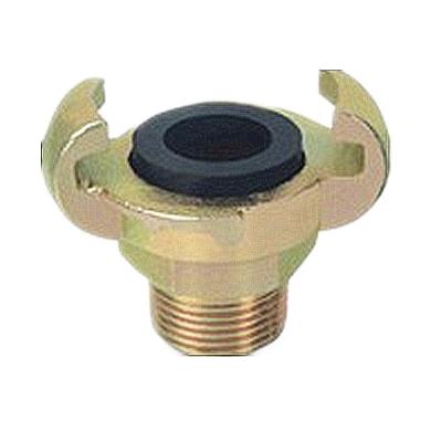 China Universal Steel Air Hose Couplings - European Types Male End Size 1/4 to 1 Inch for sale