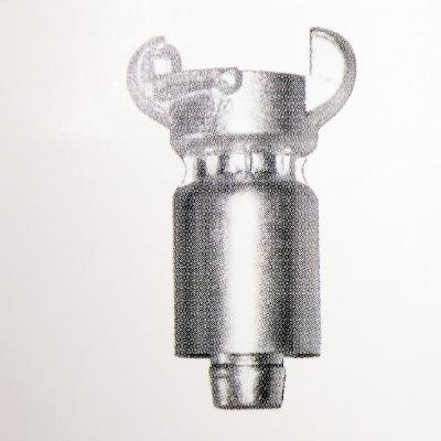 China Universal Steel 2-Lug Air Hose Couplings - US Type - Hose End with 1/2 to 1 Inch Ferrule Size for sale