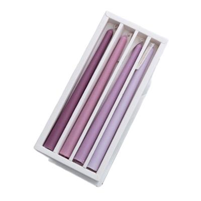 China Birthdays Customized Products Pink Soy Wax Cylindrical Candle Holiday Valentines Candles Soy Pillar Candles for sale