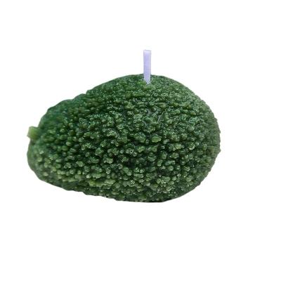 China New Product Ideas Birthdays Green Cute Candles Creative Aroma Candles Home Decoration Holiday Fruit Candle for sale